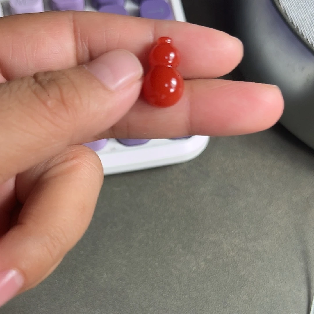 颈饰合金南红玛瑙呆*