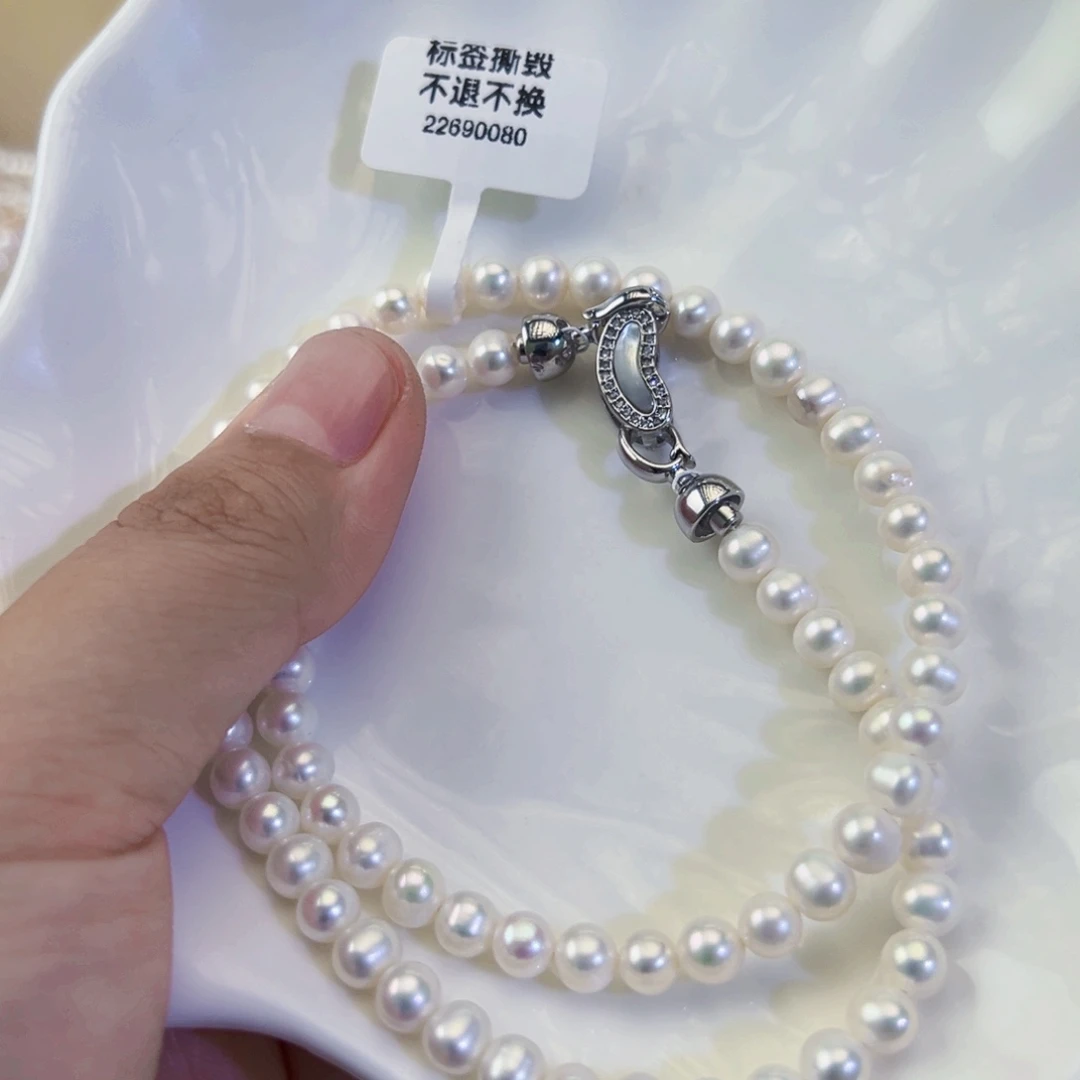 未镶嵌手绳淡水珍珠
