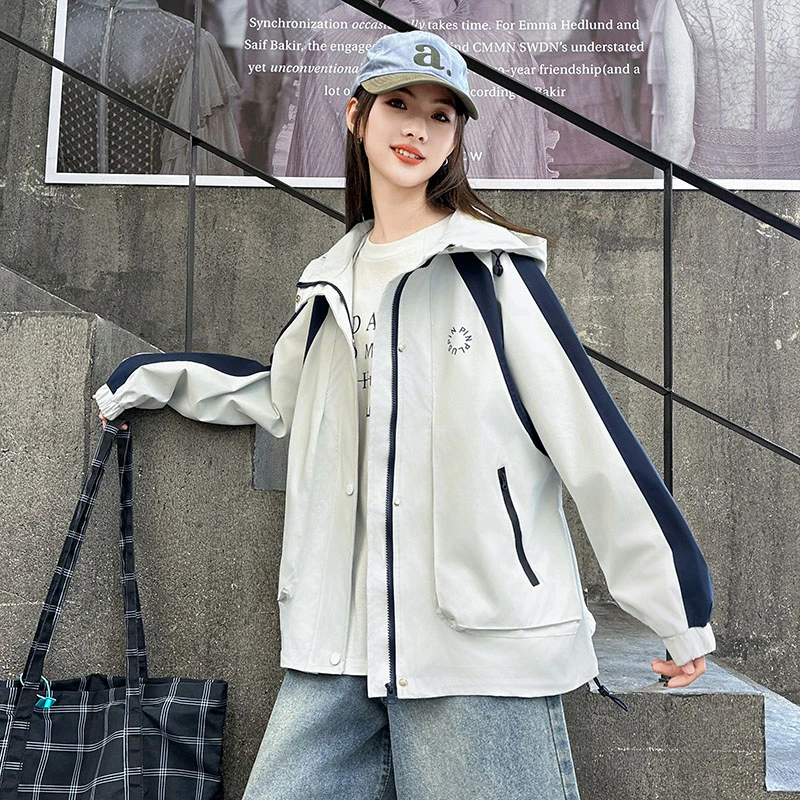 女大童外套春装2025新款儿童洋气女孩春秋风衣12大童春季15岁衣服