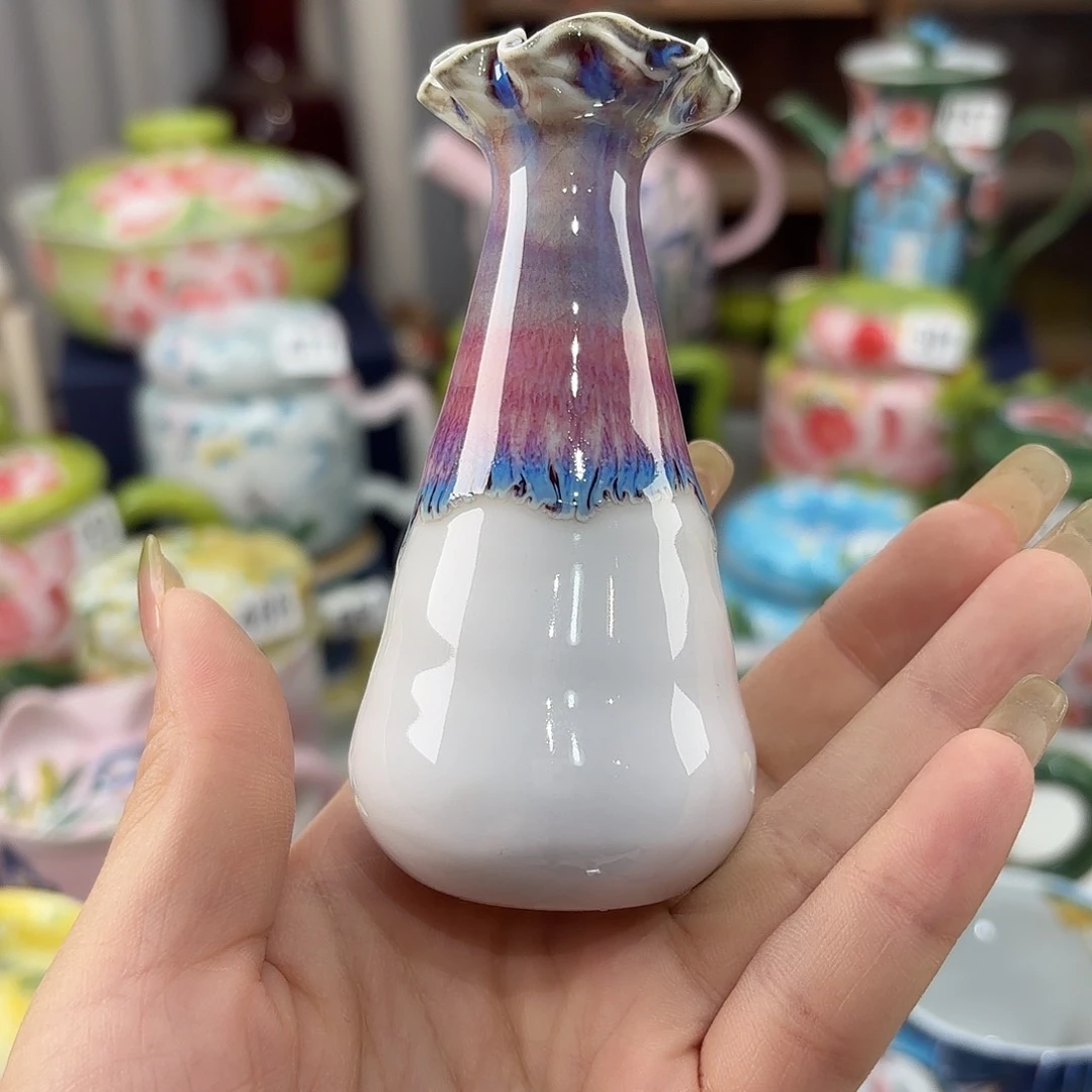 景德镇手绘高温釉下彩陶瓷茶具