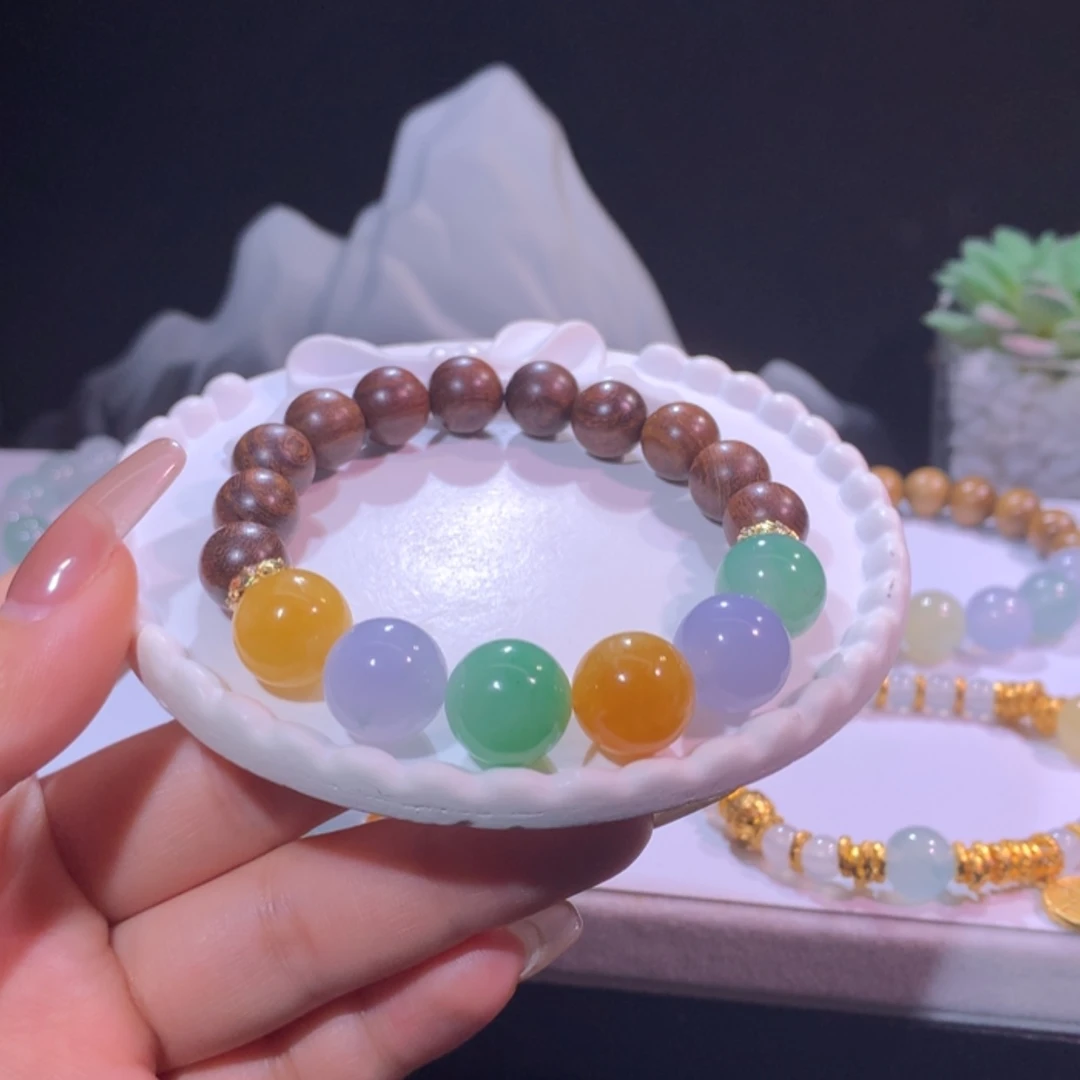 【闪购商品】翡翠散珠翡翠多宝手串