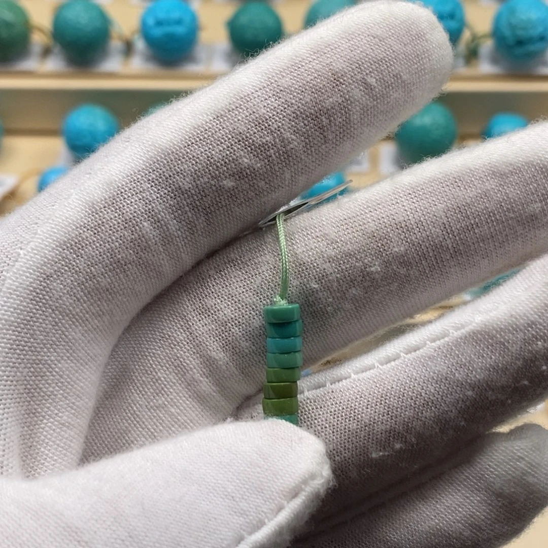 绿松石未镶嵌精品高瓷绿松石哦