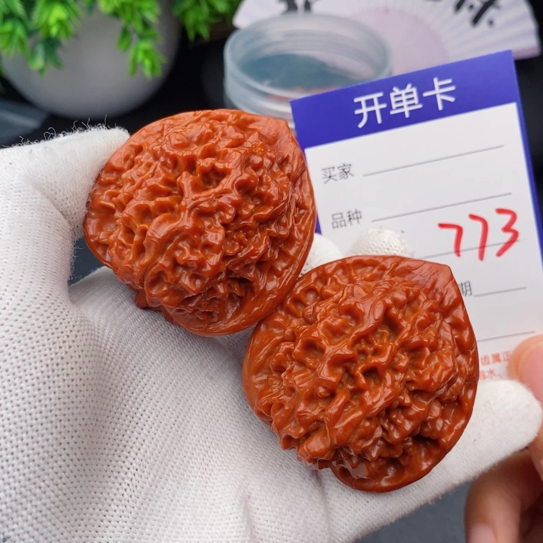 文玩核桃把件47官帽773