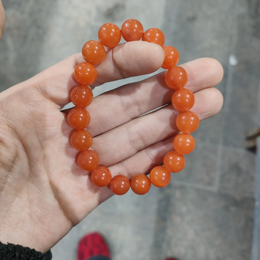南红玛瑙约10mm手串