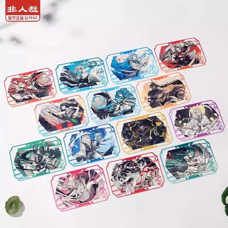 （小致代拆）非人哉仙山琼阁系列透卡盲盒