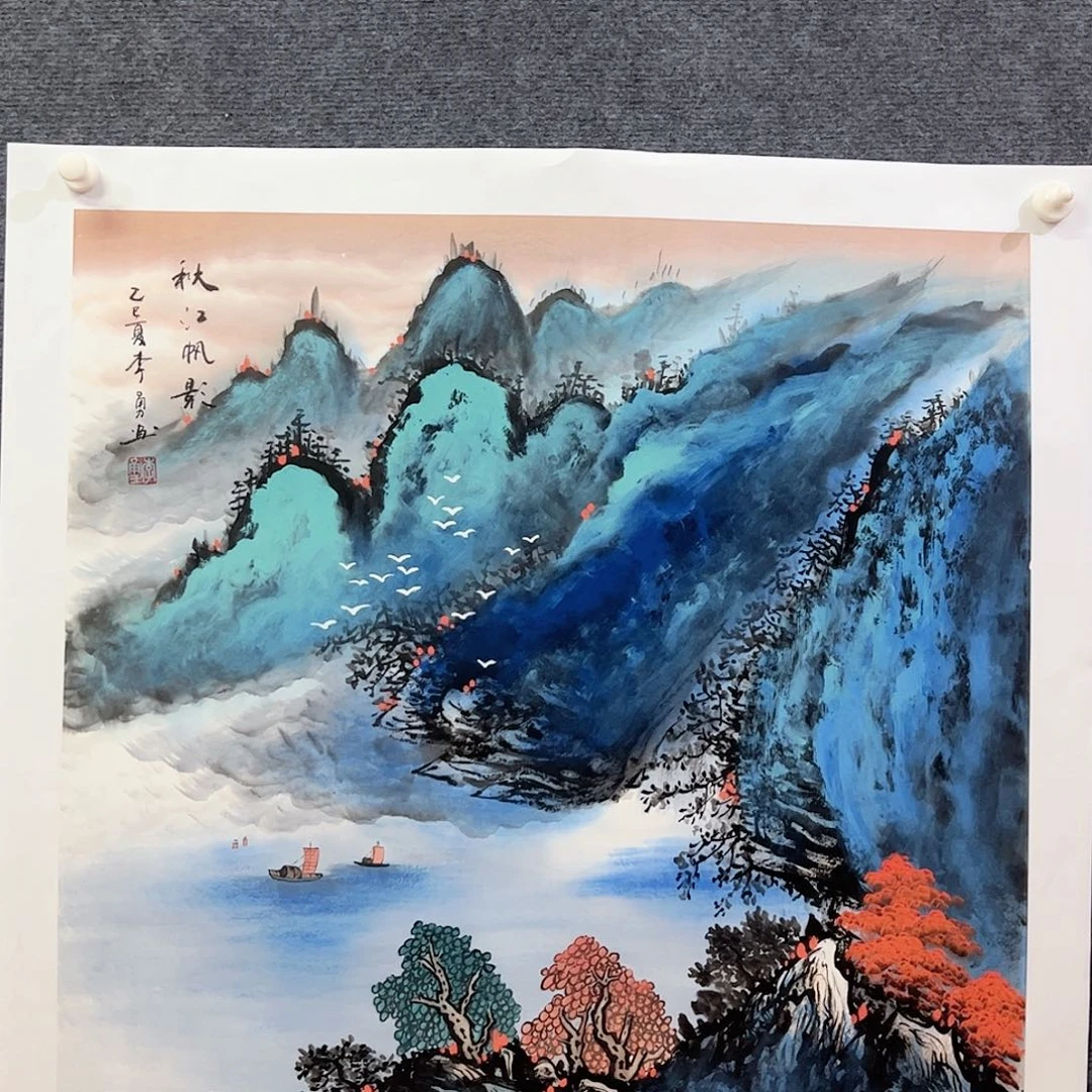 国画国画作品纯手绘