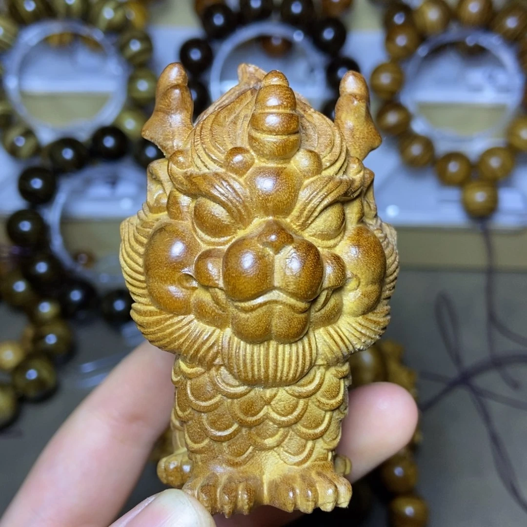 楠木（金丝楠）手串/手链麒麟