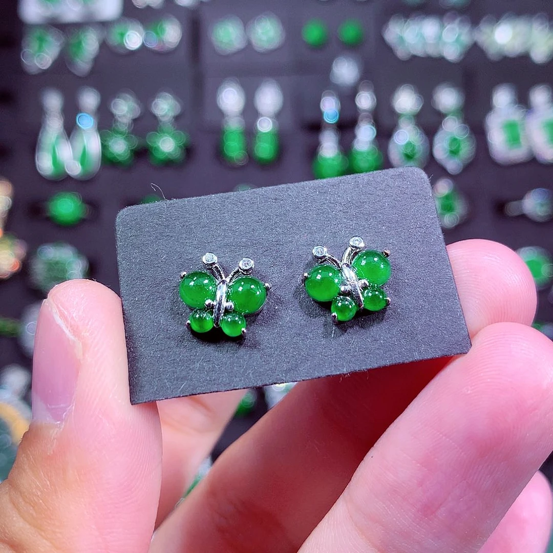 颈饰未镶嵌翡翠天然