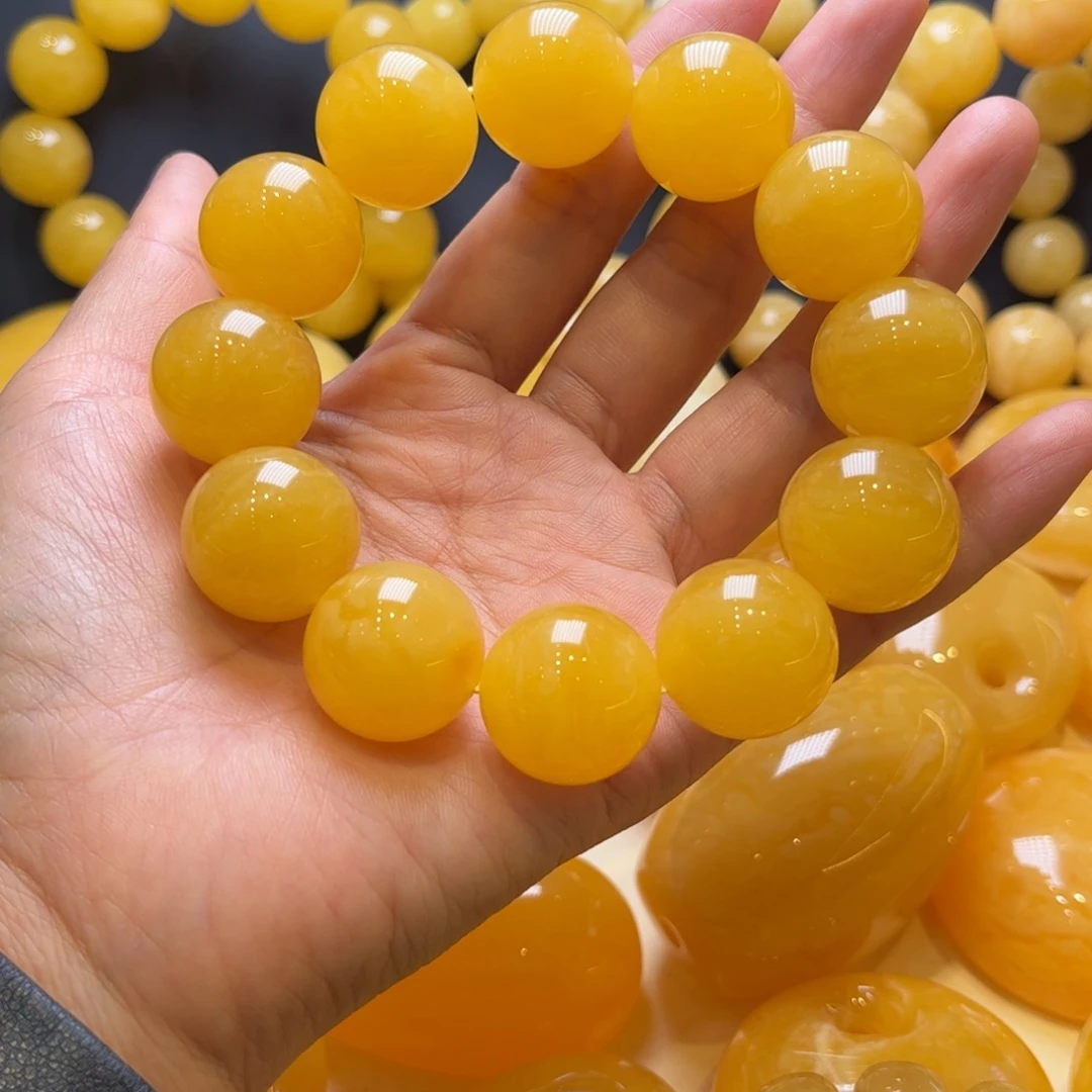 琥珀未镶嵌裸石琥珀蜜蜡