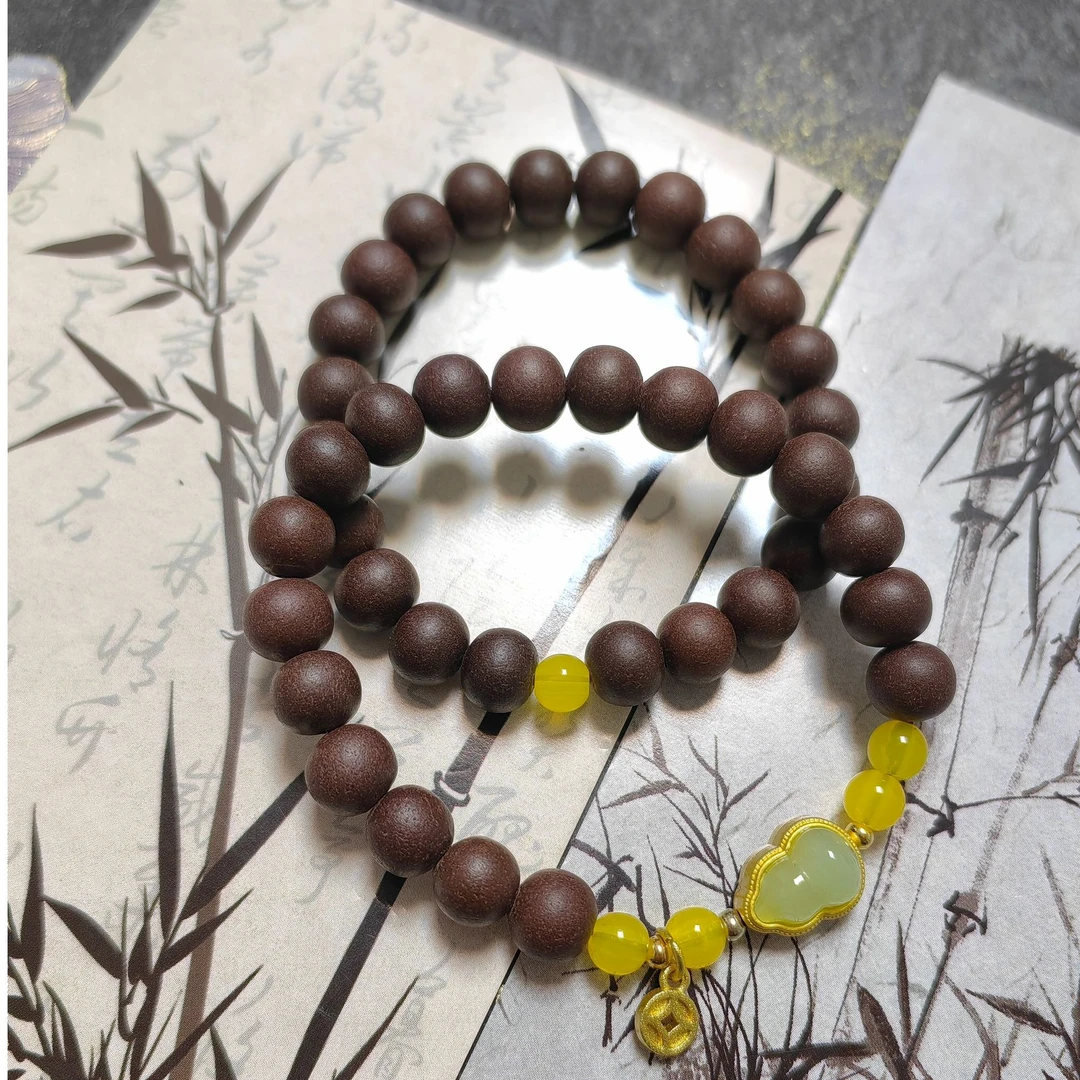 禅茶微瑕疵合香珠手串古法合香冥想与放松中药感受禅茶中药手串