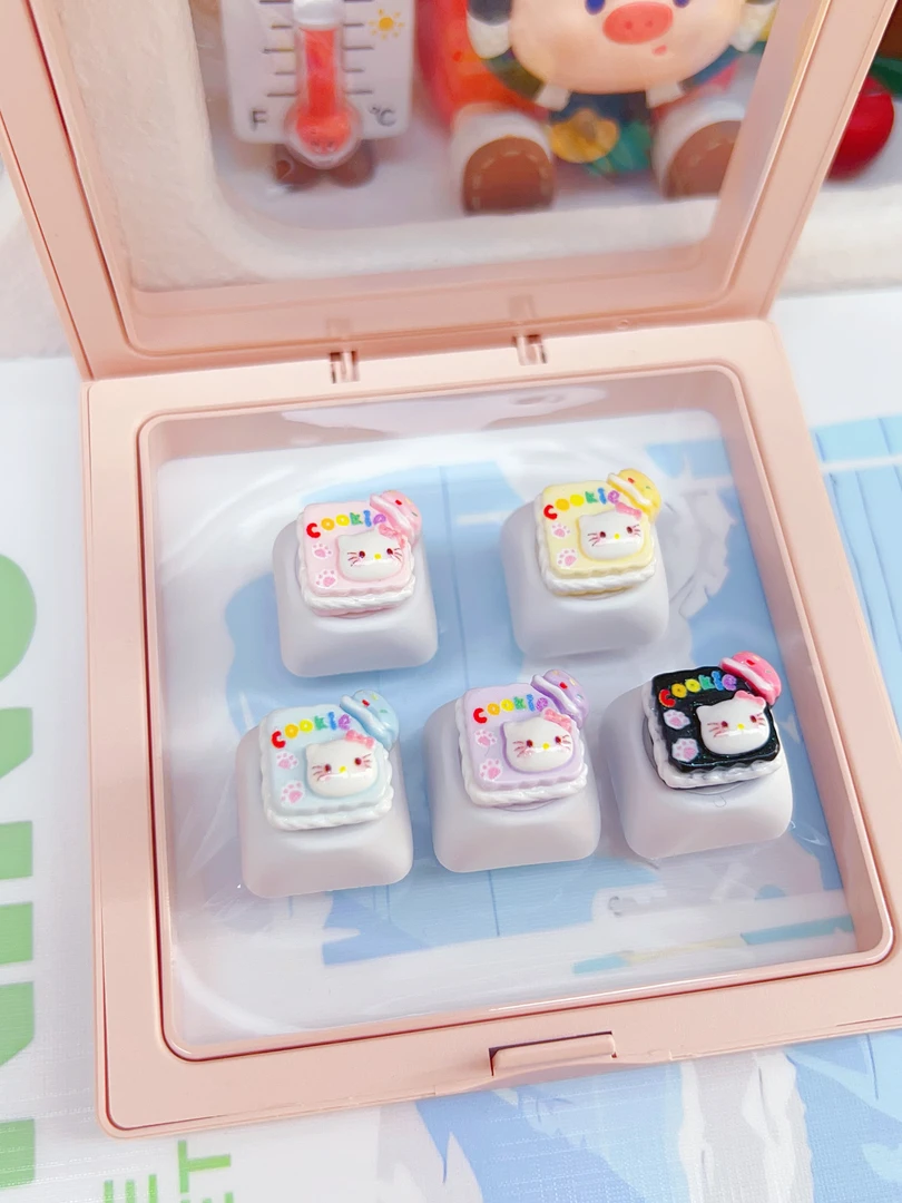 夹心饼干kt 手工DIY键帽