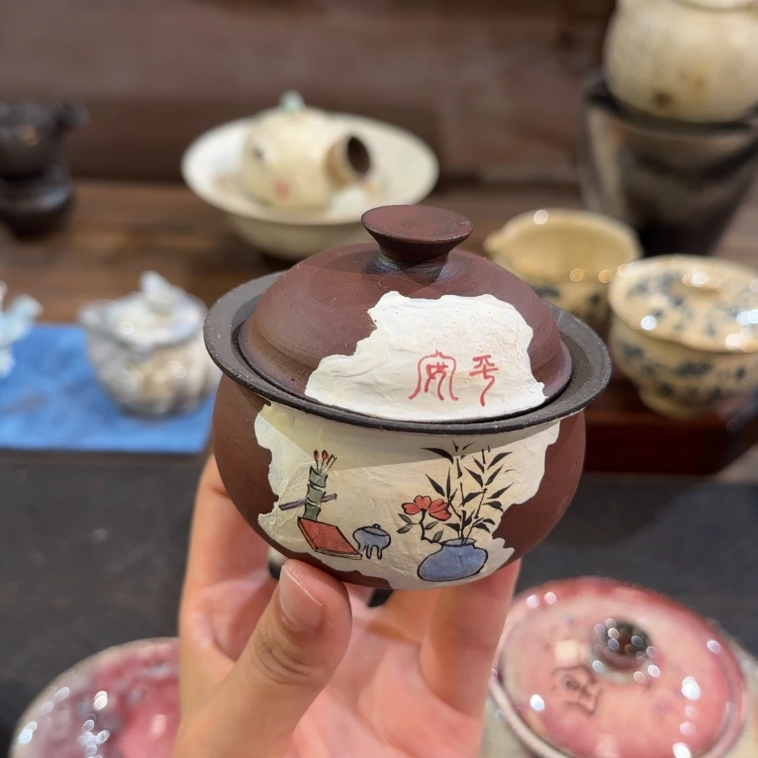 景德镇手作器皿了