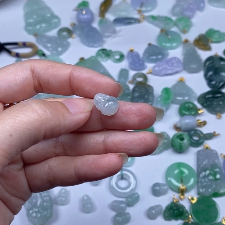 颈饰未镶嵌翡翠翡翠