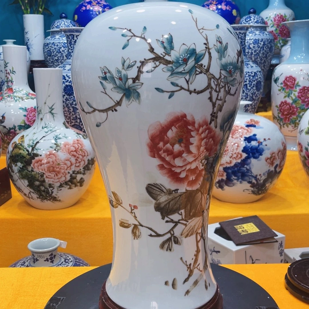 摆件景德镇陶瓷花瓶