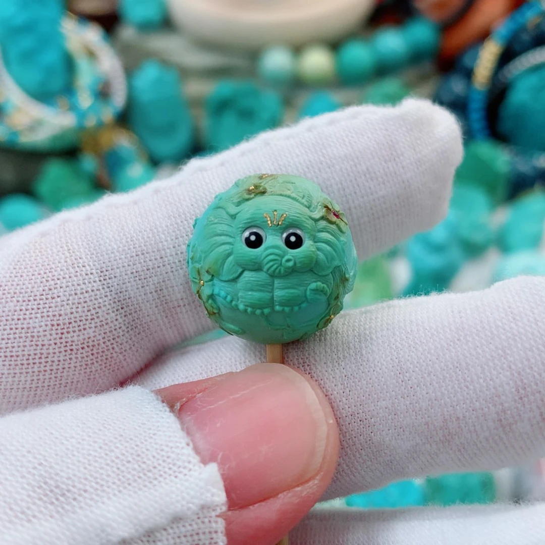 绿松石未镶嵌珠宝半成品