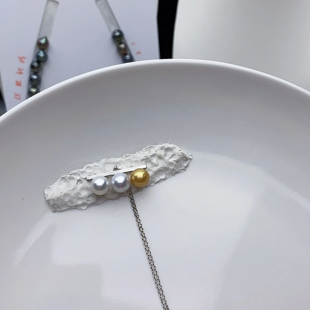 未镶嵌海水珍珠裸珠2****?混彩单珠8.8-9