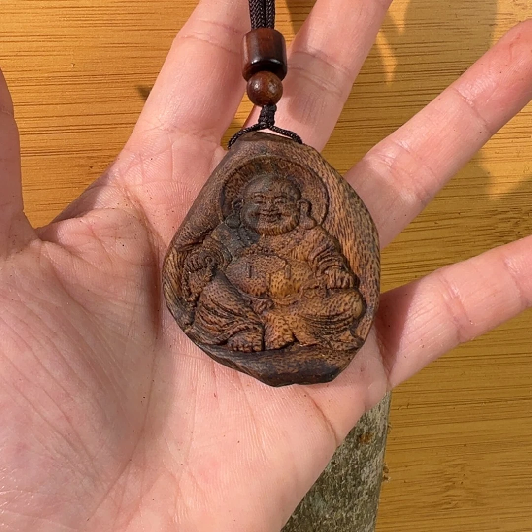 沉香沉香碎屑白棋楠雕刻块料7.3克