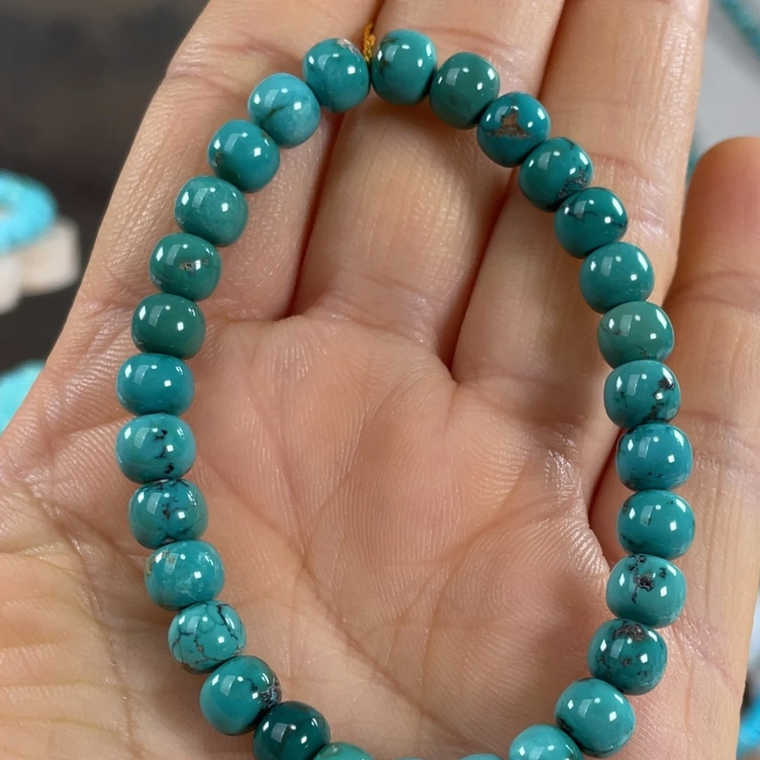 绿松石未镶嵌套链