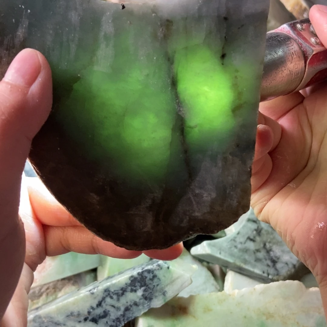 未镶嵌挂件翡翠天然翡翠