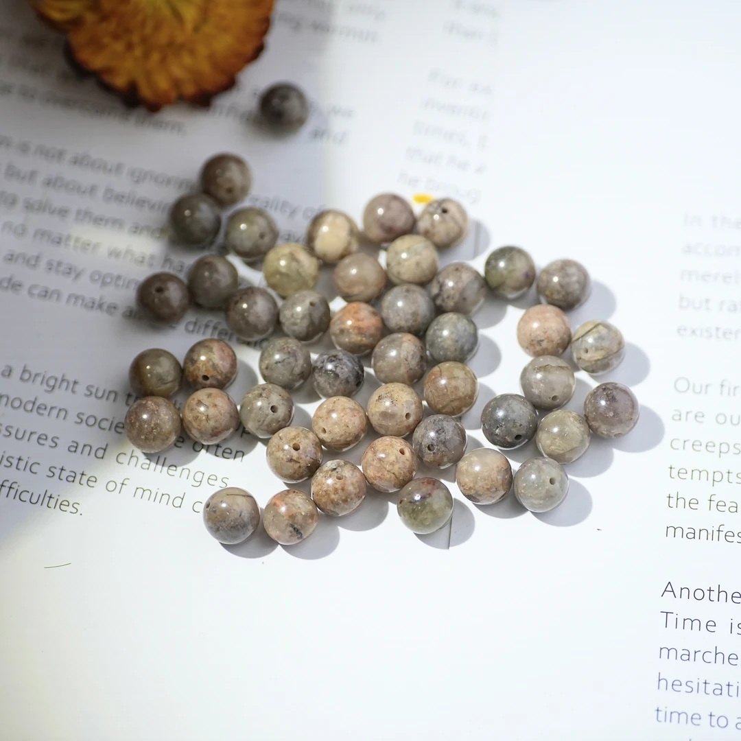 舒俱来玉化料圆珠（多样性发两颗）8-10mm