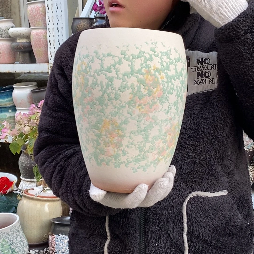 紫砂花盆口18高27福利
