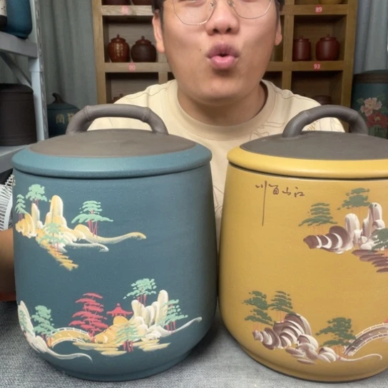 紫砂茶叶罐茶叶罐
