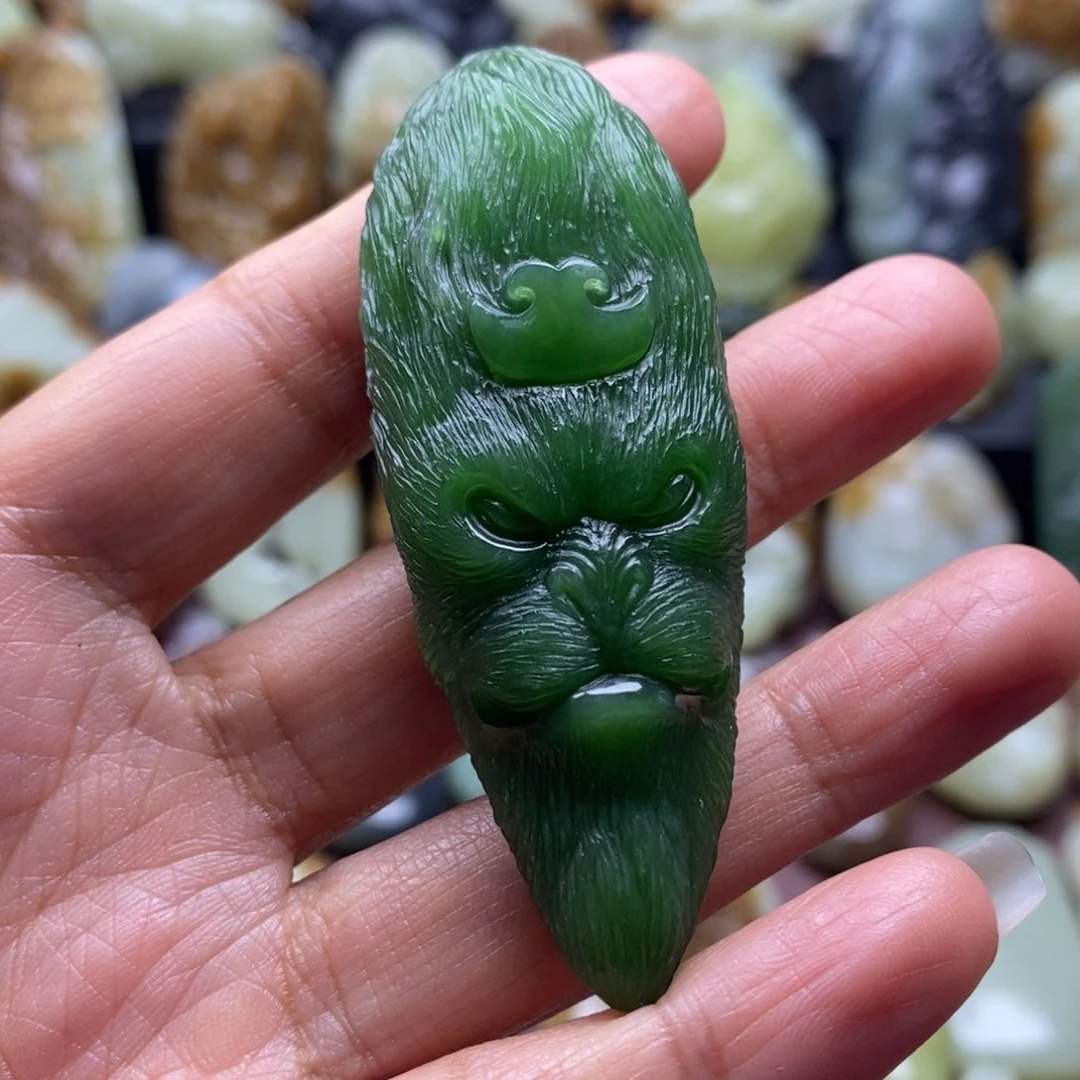 吊坠(不含链)未镶嵌和田玉（糖玉）