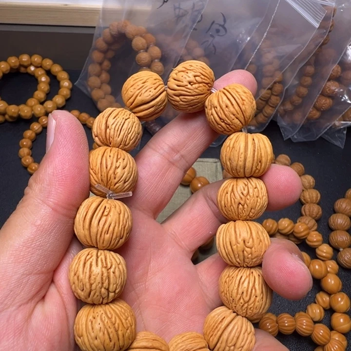 猴头核桃手串大桃