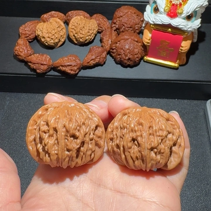 文玩核桃吊坠四座楼164