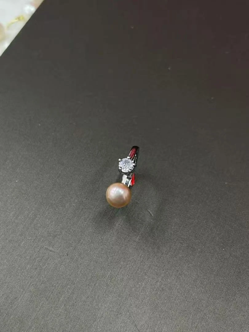 847天然珍珠戒指