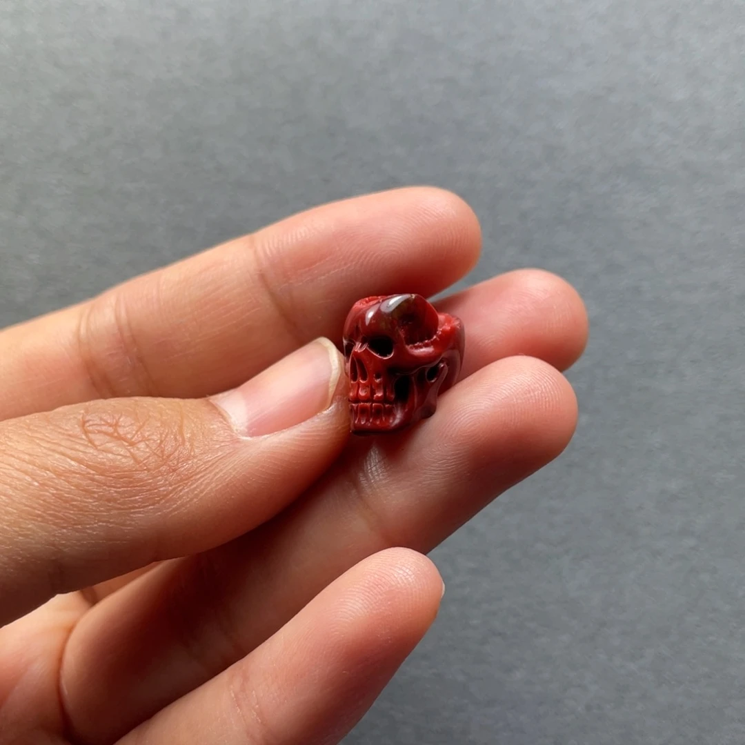 南红玛瑙配饰未镶嵌H*9.1mm