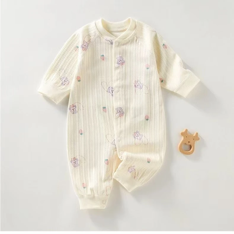 直播专用（乱拍发口水巾）宝宝婴儿连体衣哈衣爬服