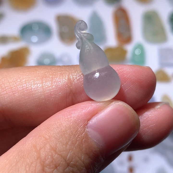 未镶嵌定制翡翠葫芦