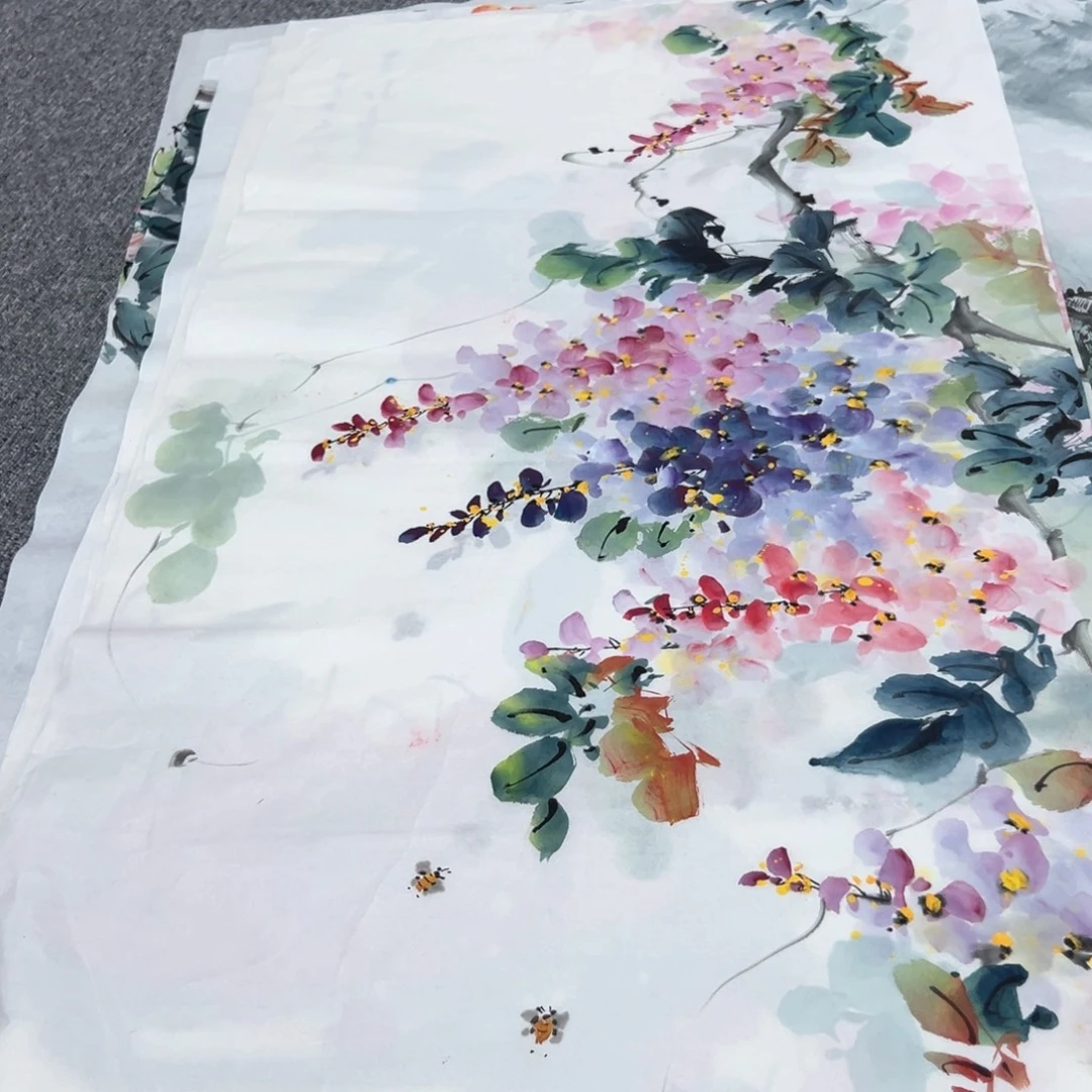 国画国画作品多次入选国内外