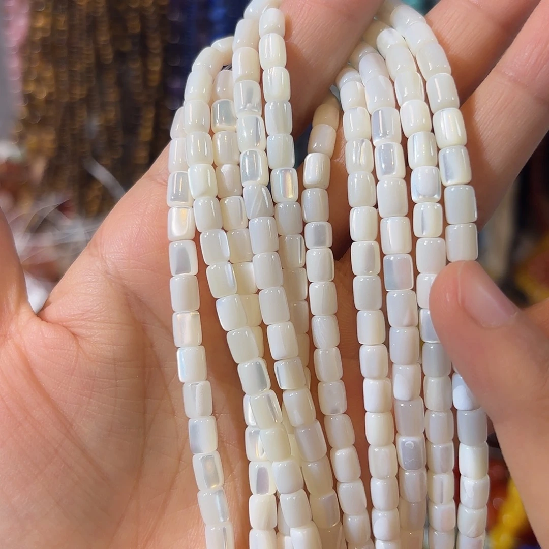 玛瑙/玉髓银S925镀金镶嵌珠宝半成品马蹄螺卡4-5一条