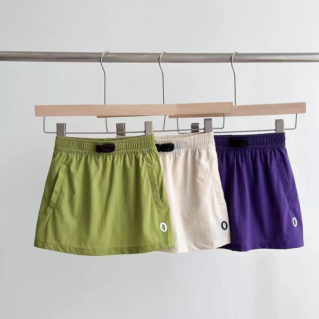 #R夏季女童新款裙裤短裤内置安全打底裤防走光时尚百搭宽松纯色