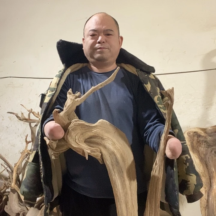 有机玻璃北太行山崖柏毛料的