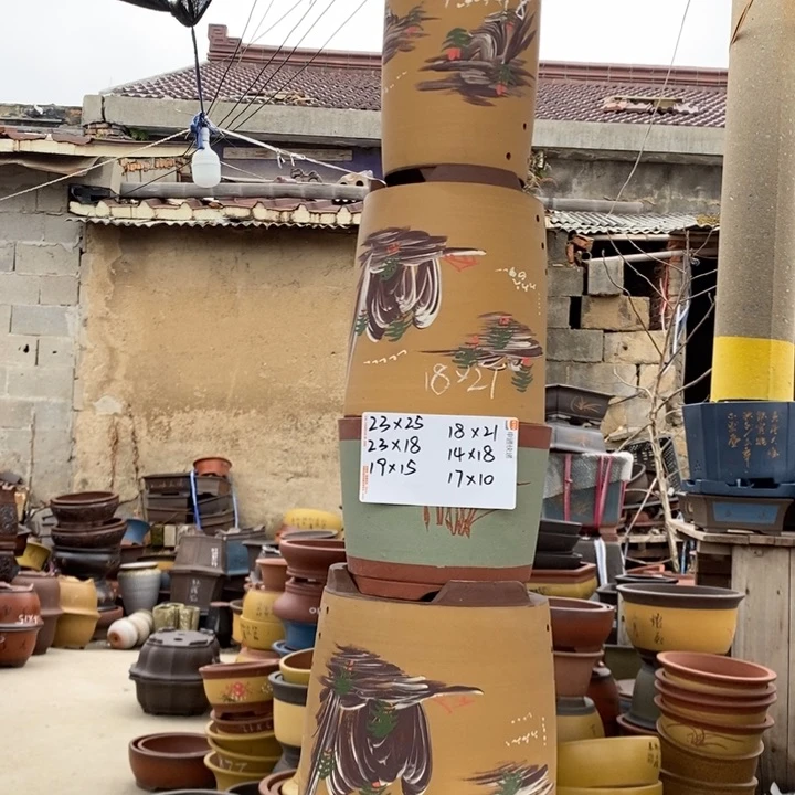 紫砂花盆紫砂的时候我