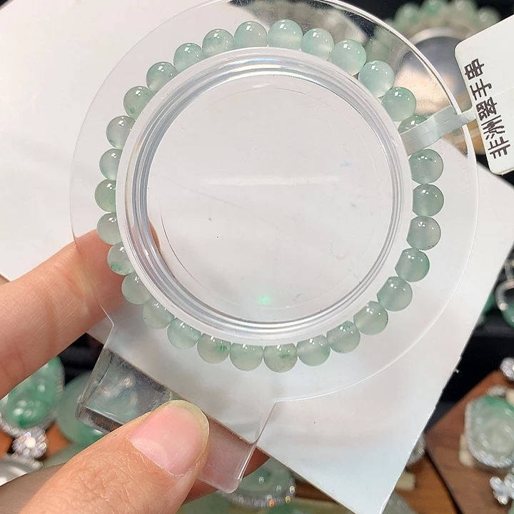 石英质玉未镶嵌手串