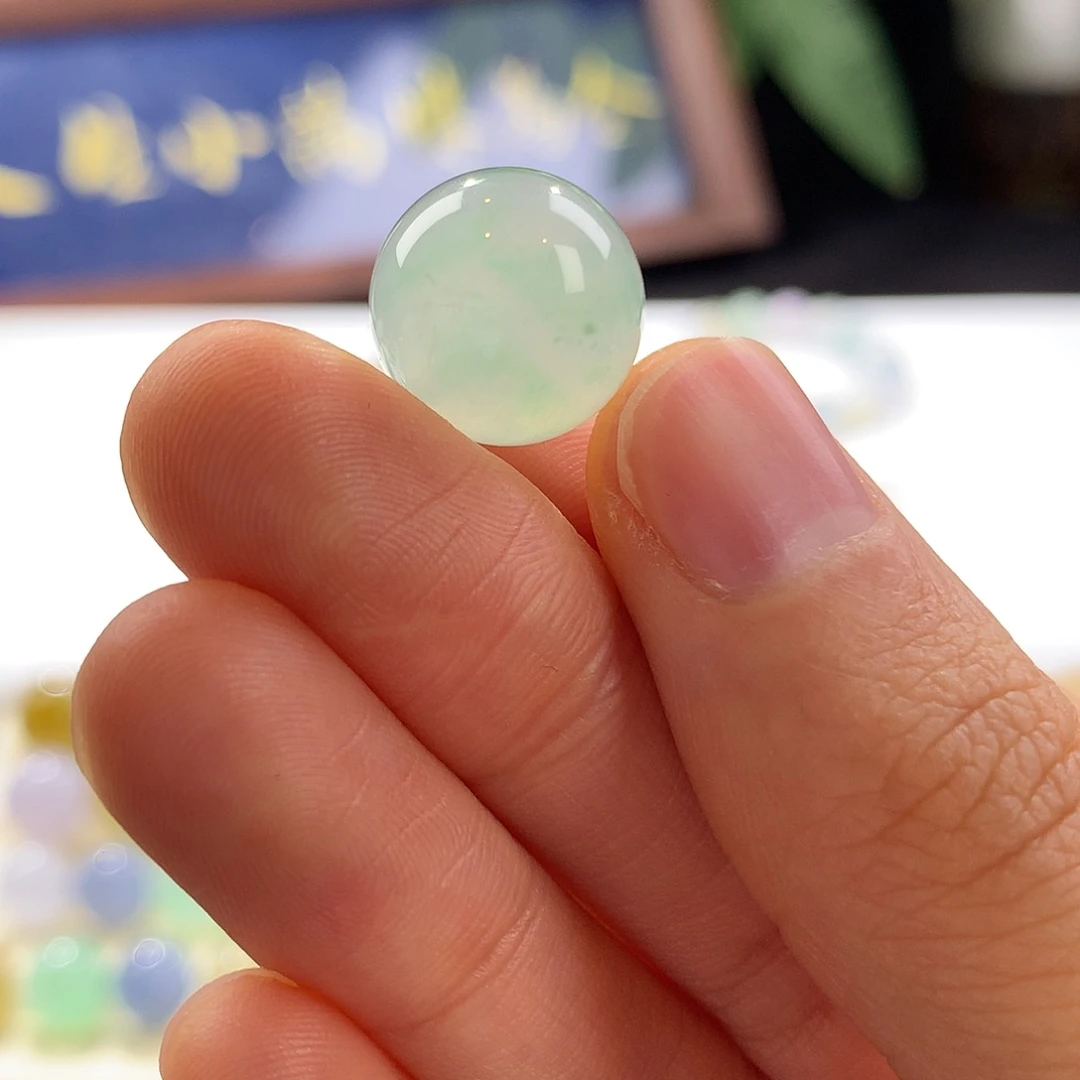 翡翠散珠翡翠珠子