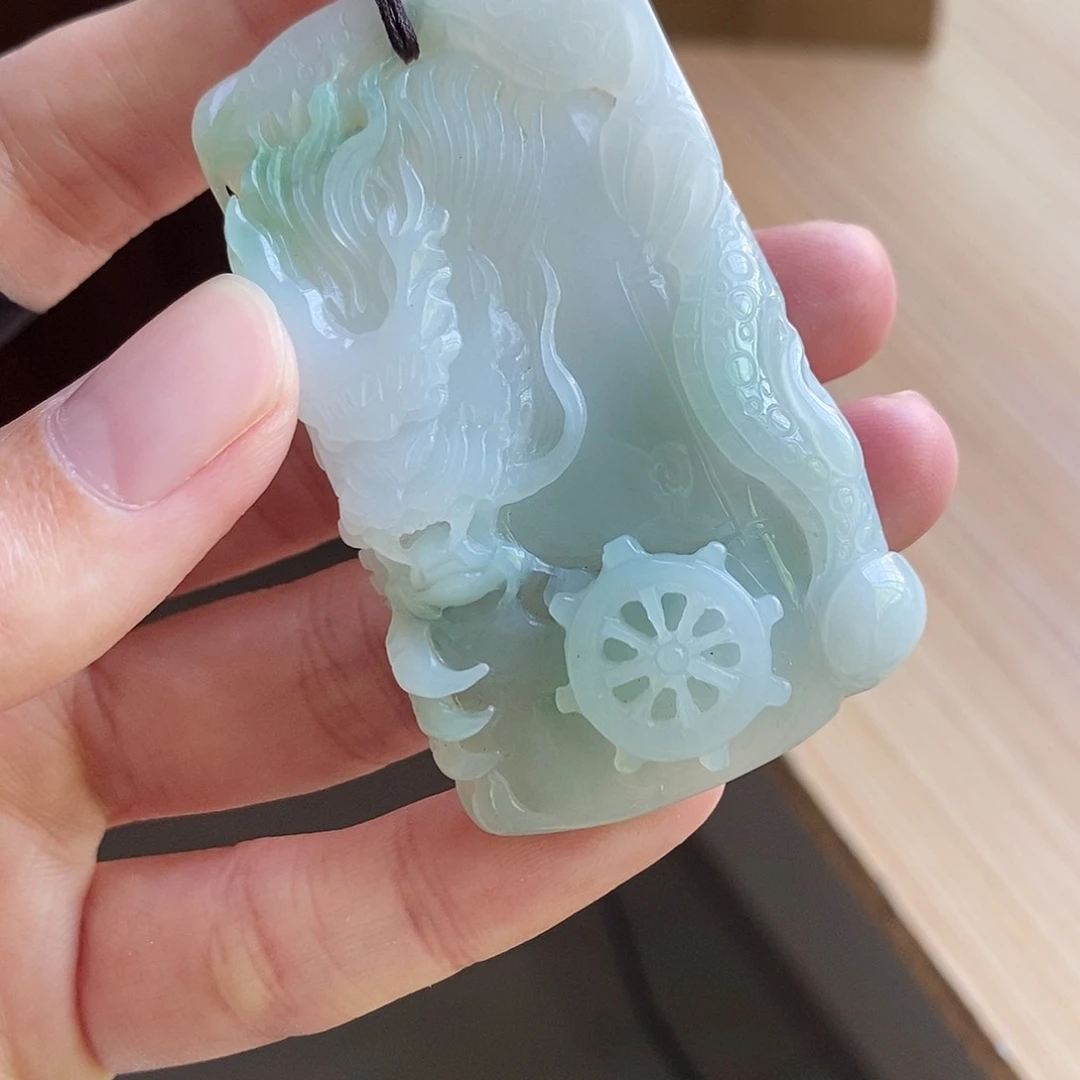 【闪购商品】颈饰未镶嵌翡翠天然缅甸A货翡翠