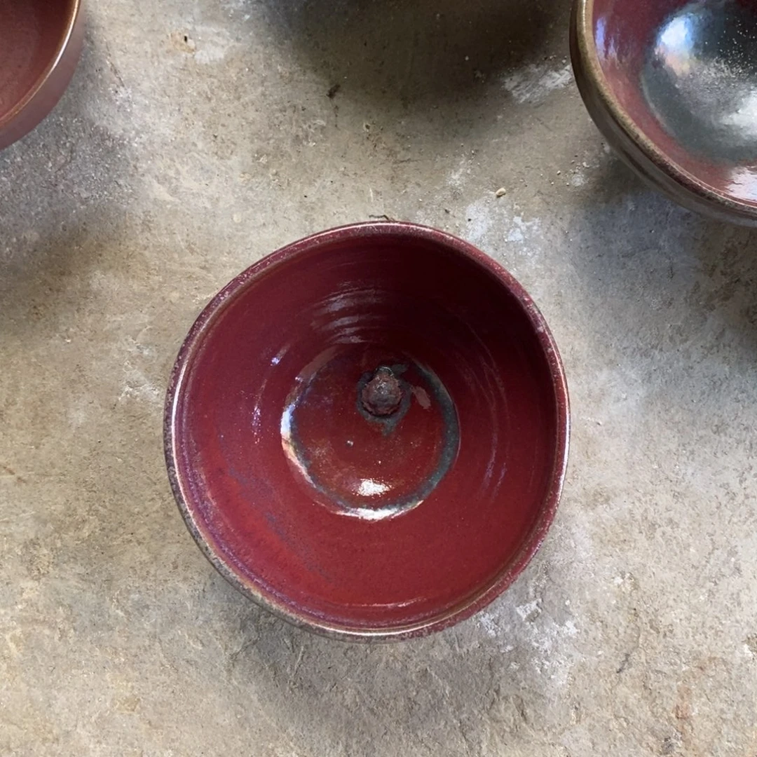 举***铁浪鬼柴烧釉陶美器