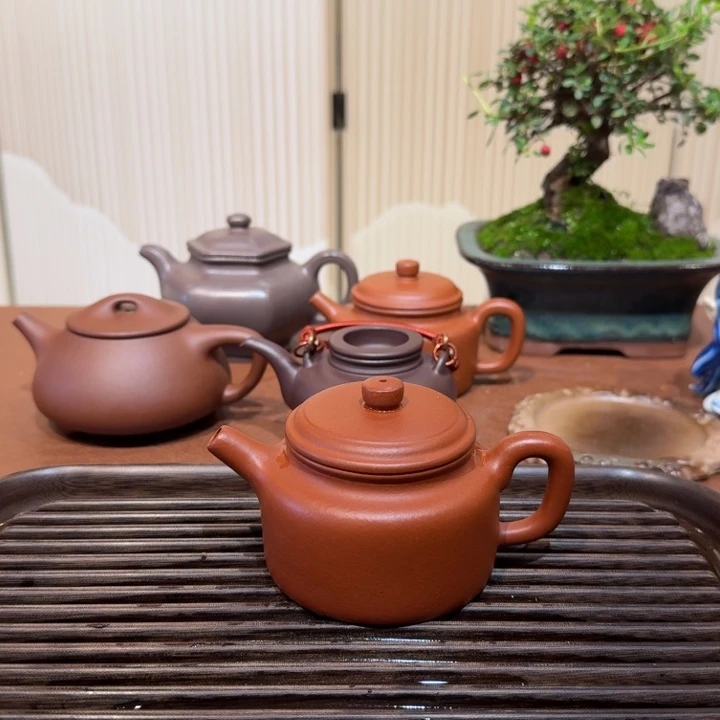 紫砂茶壶德钟红将坡粉丝价