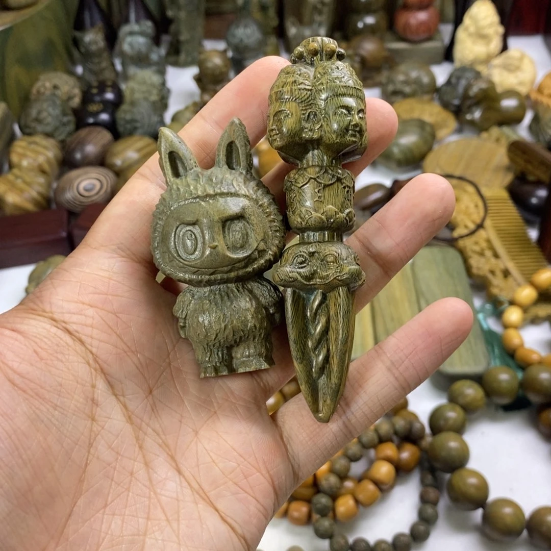 小***学木绿檀木料工艺品