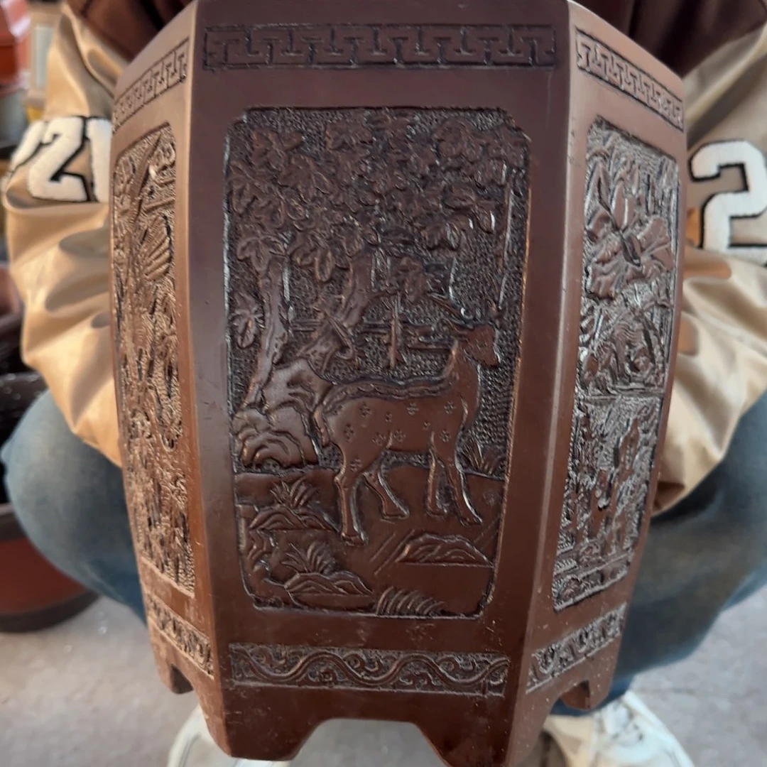 花盆紫砂口径20.25口径