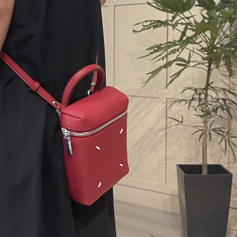 ZUOXIAOQI马啦啦斜挎方块包Q（高17/宽14）