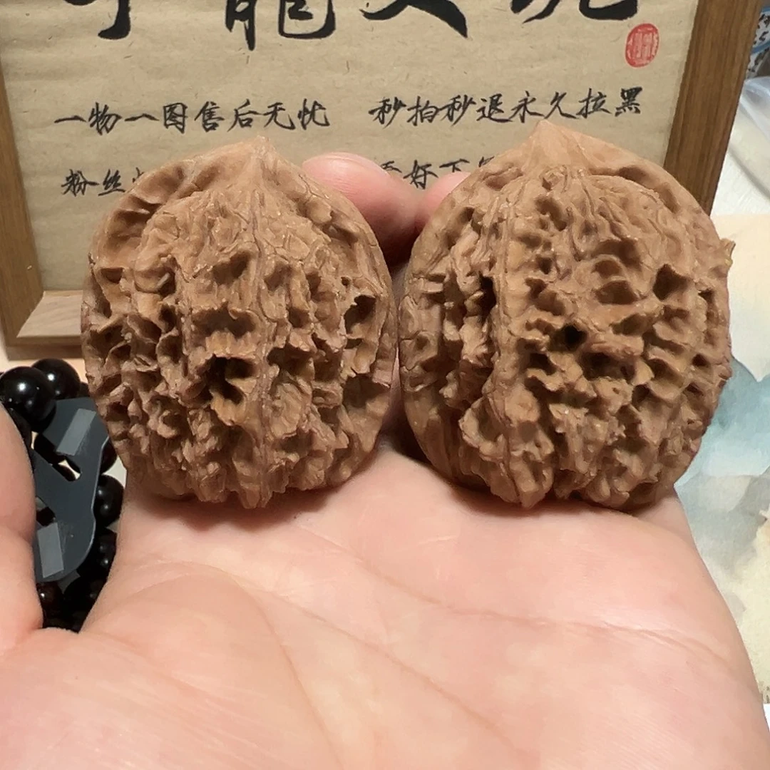 42号文玩核桃45尺状元冠