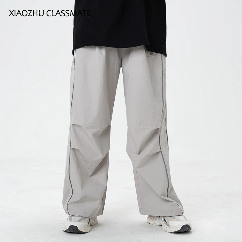 胖童男童轻薄速干裤宽松显瘦透气防蚊裤春夏青少年加肥长裤54204