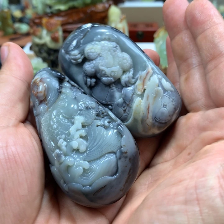 奇***烽和田玉（糖玉）未镶嵌珠宝奇石