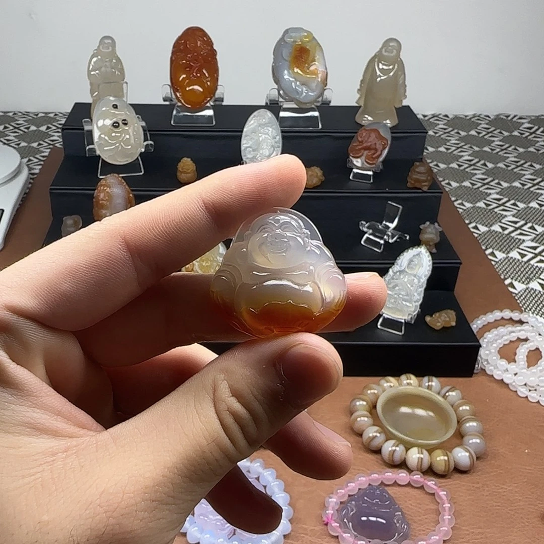 玛瑙/玉髓未镶嵌颈饰